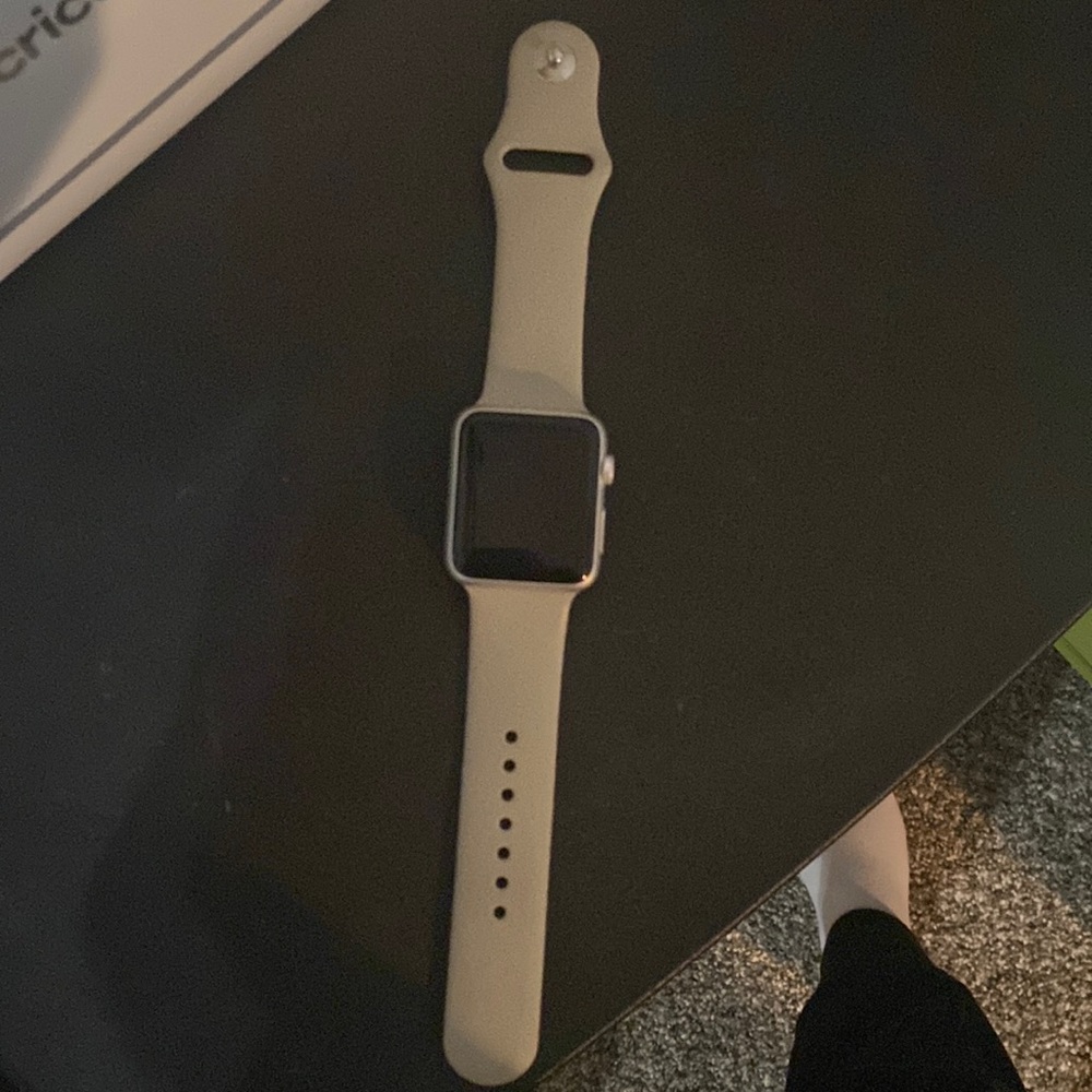 Apple Watch series 1, perfect condition. Got a upgrade. Charger comes with.